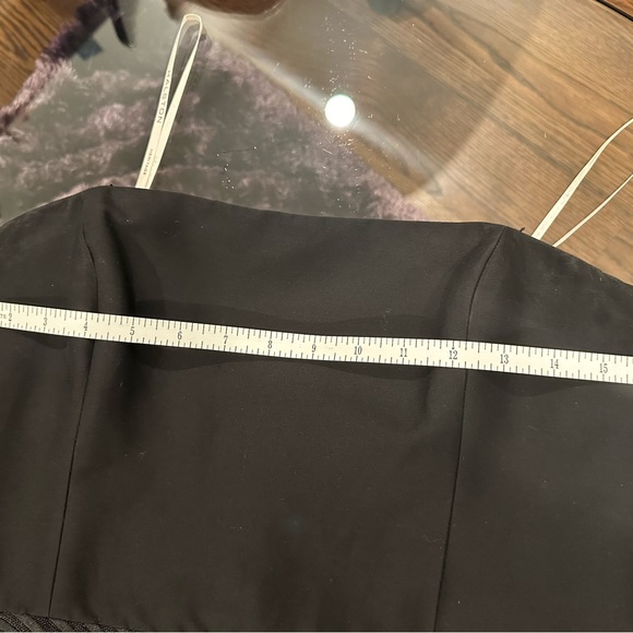 Designer High-Lo little black formal - Picture 3 of 3